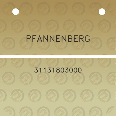 pfannenberg-31131803000