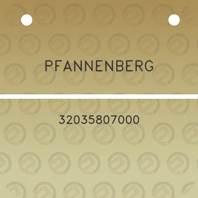 pfannenberg-32035807000
