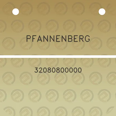pfannenberg-32080800000