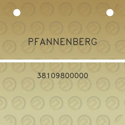 pfannenberg-38109800000