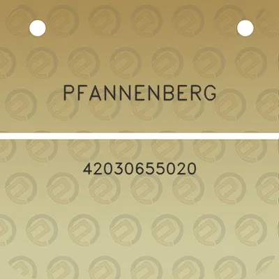 pfannenberg-42030655020