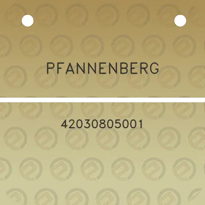 pfannenberg-42030805001