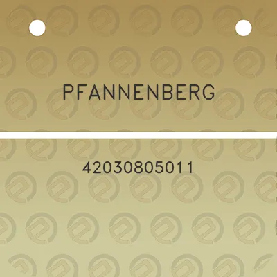 pfannenberg-42030805011