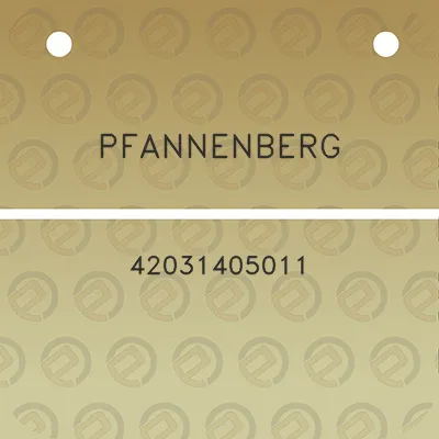 pfannenberg-42031405011