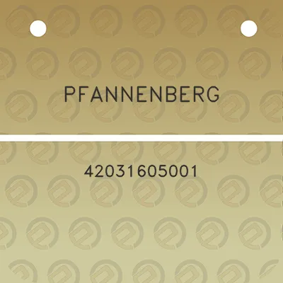 pfannenberg-42031605001