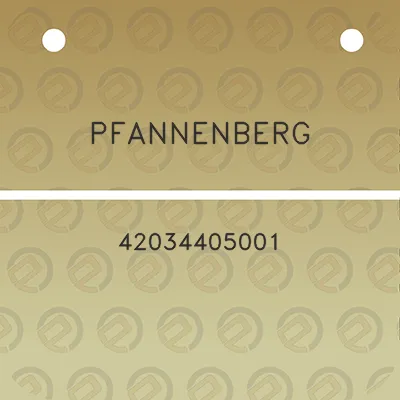 pfannenberg-42034405001