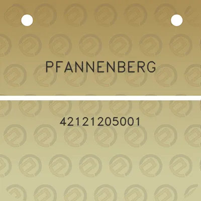 pfannenberg-42121205001