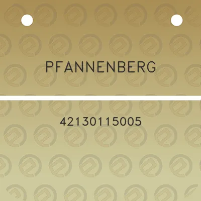 pfannenberg-42130115005