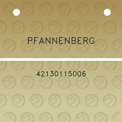 pfannenberg-42130115006