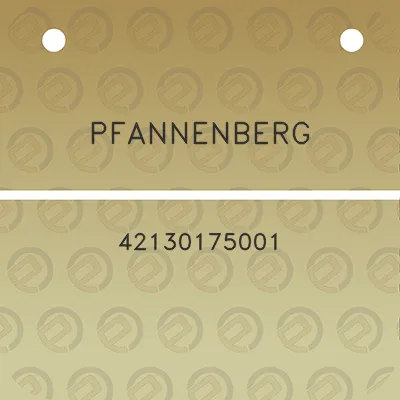 pfannenberg-42130175001