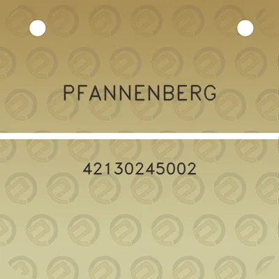 pfannenberg-42130245002