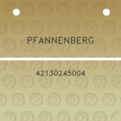 pfannenberg-42130245004