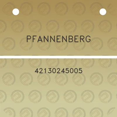 pfannenberg-42130245005