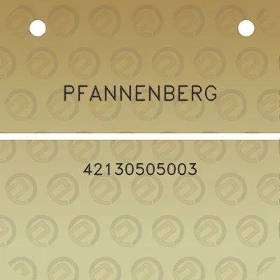 pfannenberg-42130505003