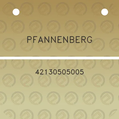 pfannenberg-42130505005