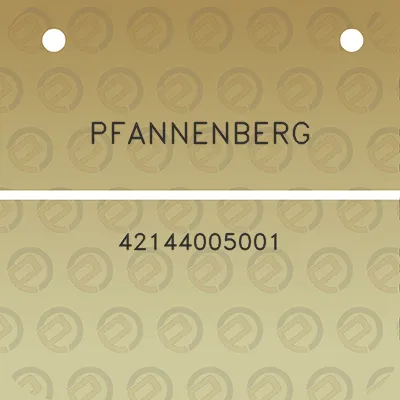 pfannenberg-42144005001