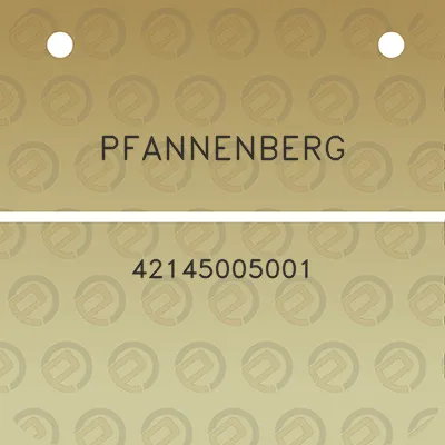 pfannenberg-42145005001