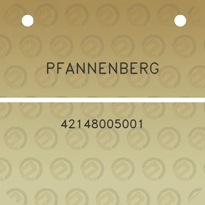 pfannenberg-42148005001