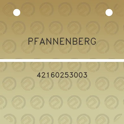 pfannenberg-42160253003