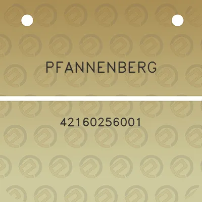 pfannenberg-42160256001