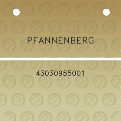 pfannenberg-43030955001