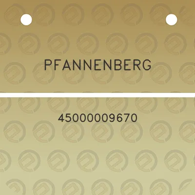 pfannenberg-45000009670