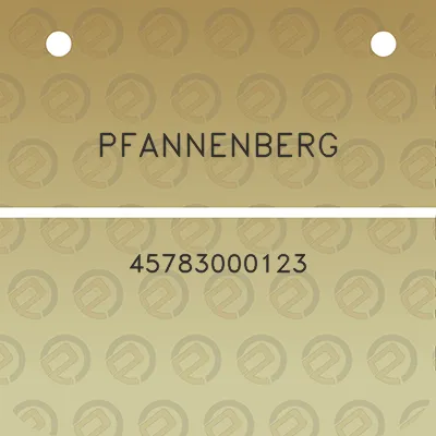 pfannenberg-45783000123
