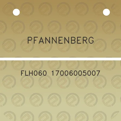 pfannenberg-flh060-17006005007