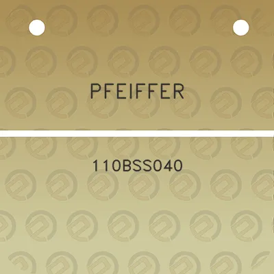 pfeiffer-110bss040