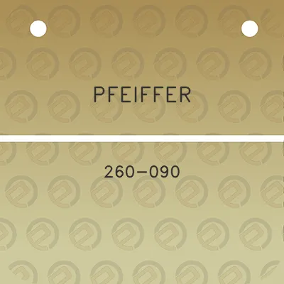 pfeiffer-260-090