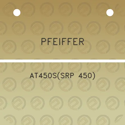 pfeiffer-at450ssrp-450