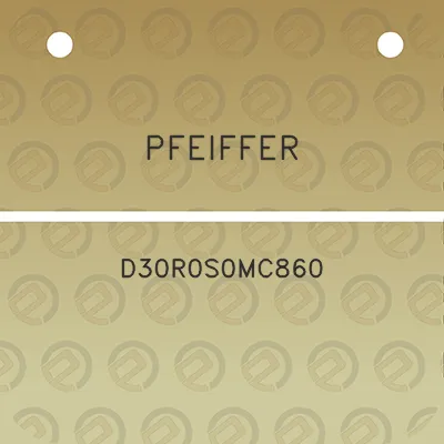 pfeiffer-d30r0s0mc860