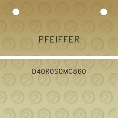 pfeiffer-d40r0s0mc860