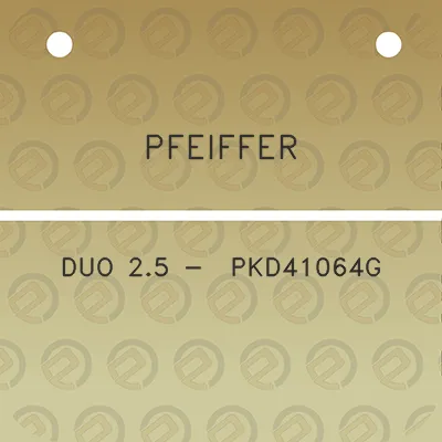 pfeiffer-duo-25-pkd41064g