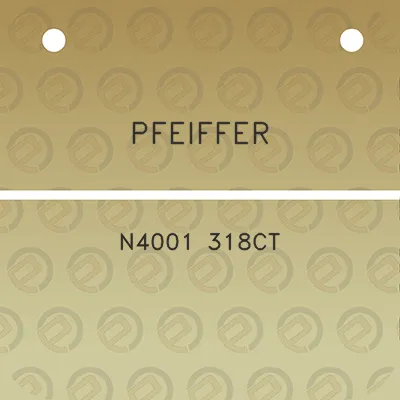 pfeiffer-n4001-318ct