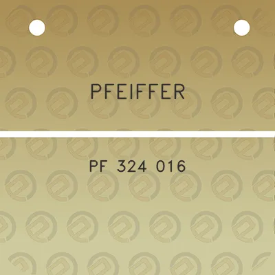 pfeiffer-pf-324-016