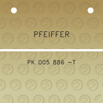 pfeiffer-pk-005-886-t