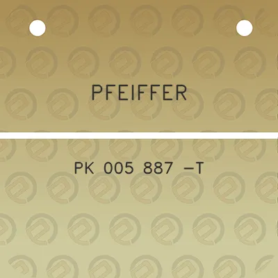 pfeiffer-pk-005-887-t