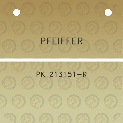 pfeiffer-pk-213151-r