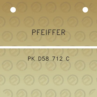 pfeiffer-pk-d58-712-c