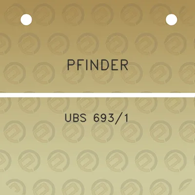 pfinder-ubs-6931