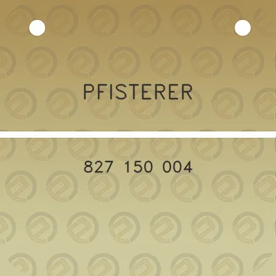 pfisterer-827-150-004