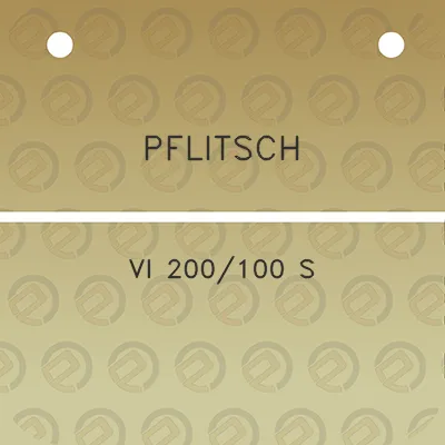 pflitsch-vi-200100-s