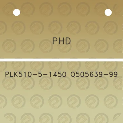 phd-plk510-5-1450-q505639-99