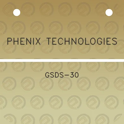 phenix-technologies-gsds-30