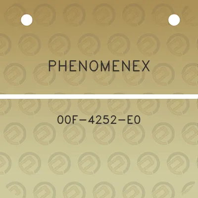 phenomenex-00f-4252-e0