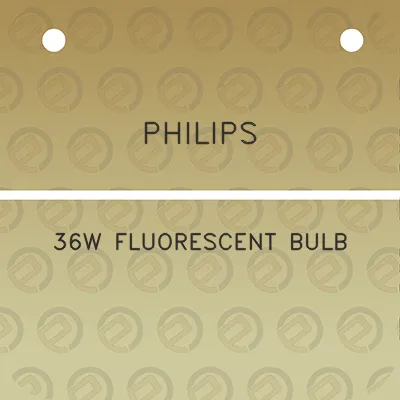 philips-36w-fluorescent-bulb