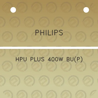 philips-hpu-plus-400w-bup