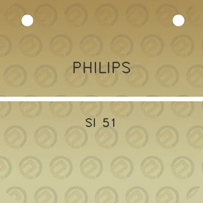 philips-si-51