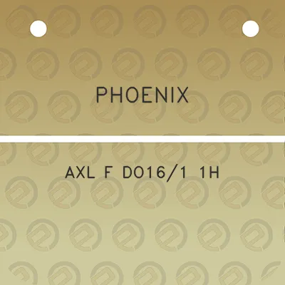 phoenix-axl-f-do161-1h